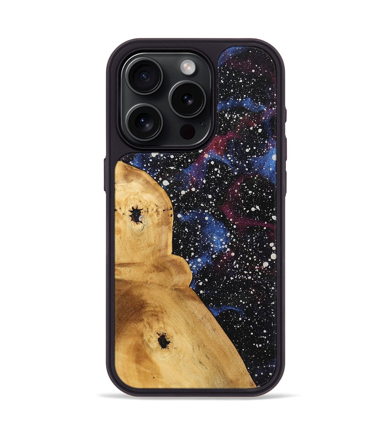 iPhone 15 Pro Wood Phone Case - Math (Cosmos, 740973)