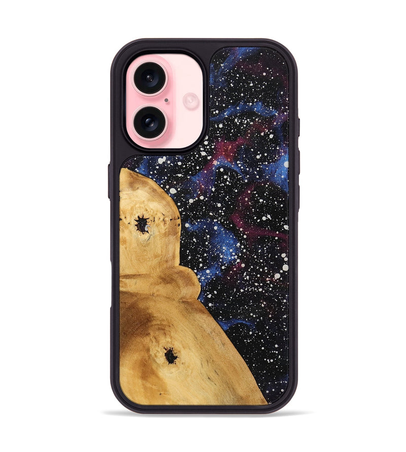 iPhone 16 Wood Phone Case - Math (Cosmos, 740973)