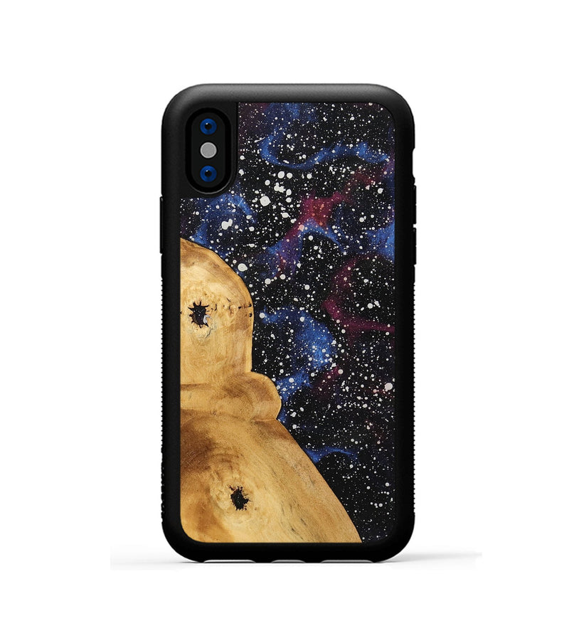 iPhone Xs Wood Phone Case - Math (Cosmos, 740973)