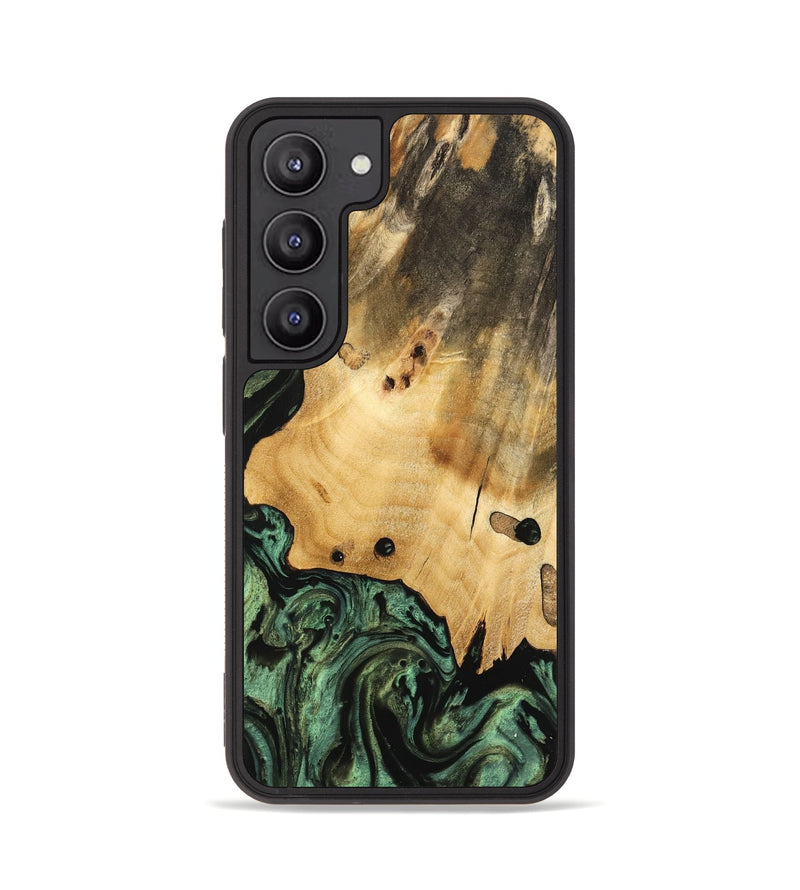 Galaxy S23 Wood Phone Case - Giza (Green, 740979)