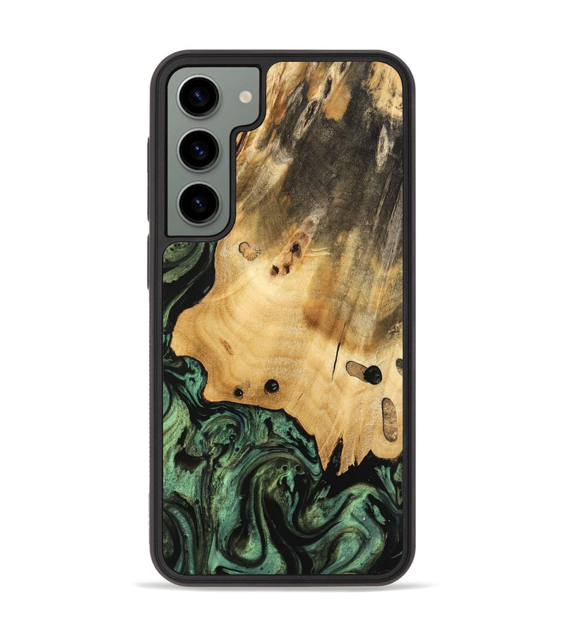 Galaxy S23 Plus Wood Phone Case - Giza (Green, 740979)