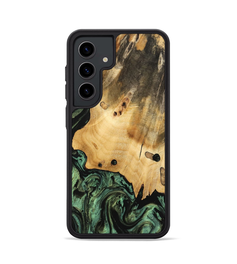 Galaxy S24 Wood Phone Case - Giza (Green, 740979)