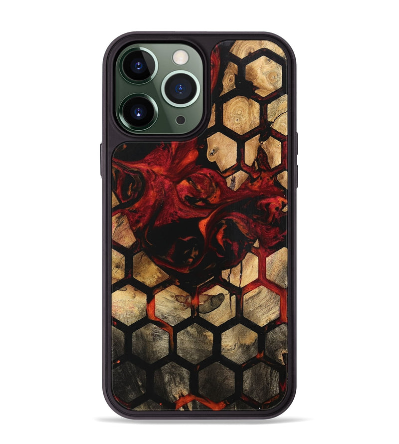 iPhone 13 Pro Max Wood Phone Case - Metti (Pattern, 740984)