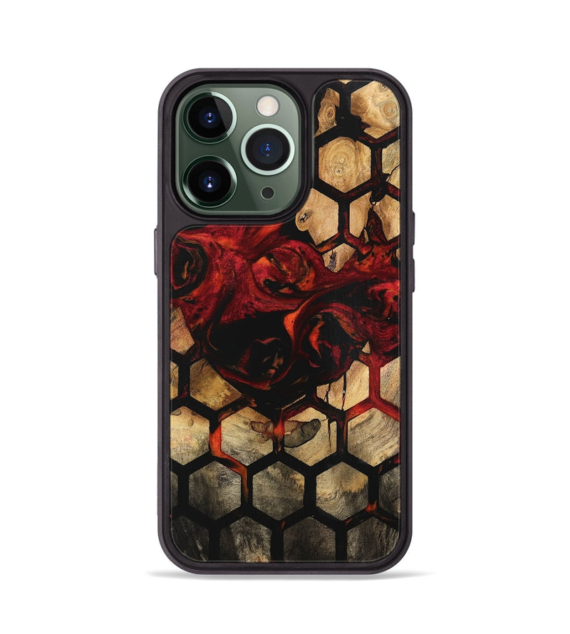 iPhone 13 Pro Wood Phone Case - Metti (Pattern, 740984)