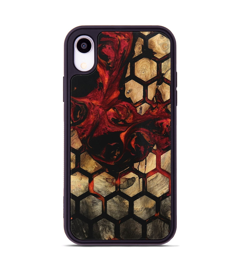 iPhone Xr Wood Phone Case - Metti (Pattern, 740984)