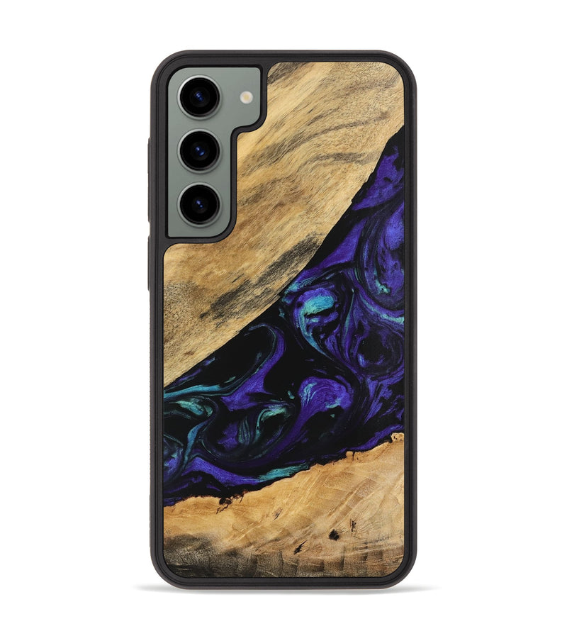 Galaxy S23 Plus Wood Phone Case - Cale (Purple, 740991)