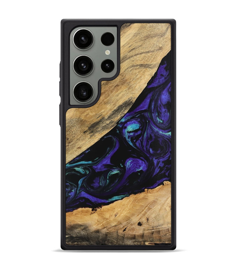 Galaxy S24 Ultra Wood Phone Case - Cale (Purple, 740991)