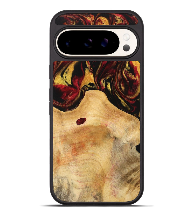 Pixel 9 Pro XL Wood Phone Case - Rudy (Red, 741003)