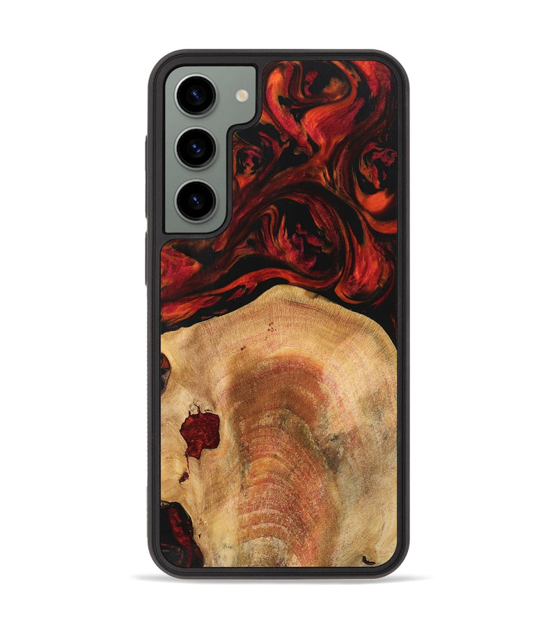 Galaxy S23 Plus Wood Phone Case - Zulema (Red, 741007)