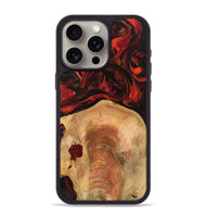 iPhone 15 Pro Max Wood Phone Case - Zulema (Red, 741007)