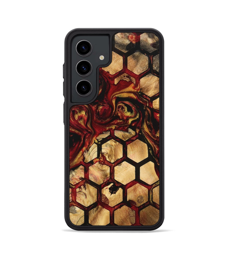 Galaxy S24 Wood Phone Case - Rozalie (Pattern, 741016)