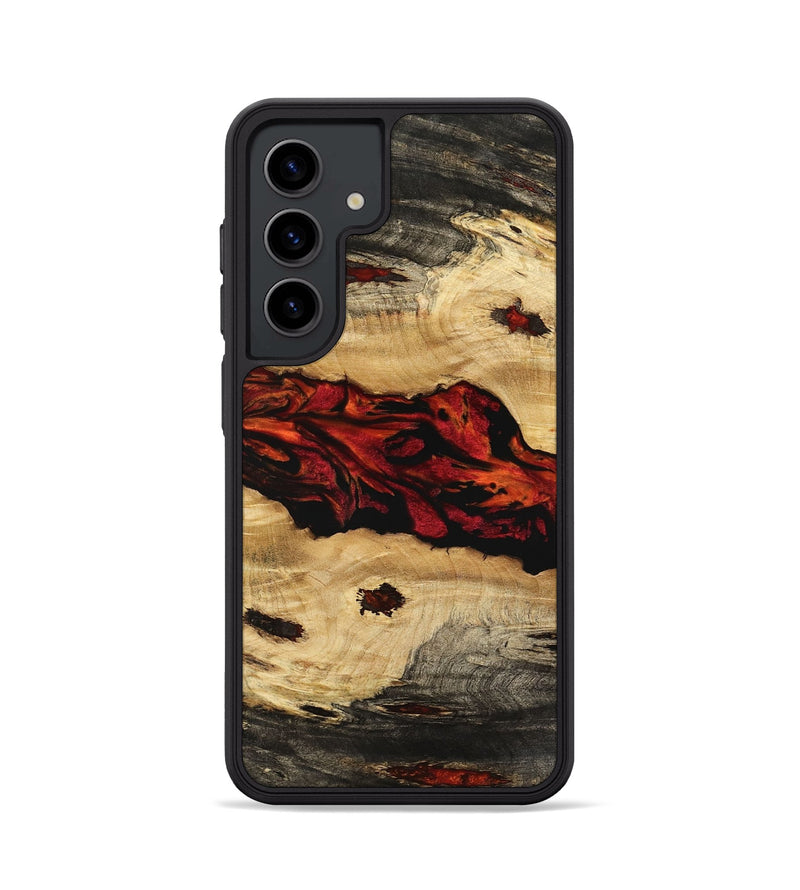 Galaxy S24 Wood Phone Case - Tuan (Red, 741024)