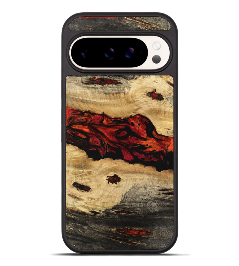 Pixel 9 Pro XL Wood Phone Case - Tuan (Red, 741024)