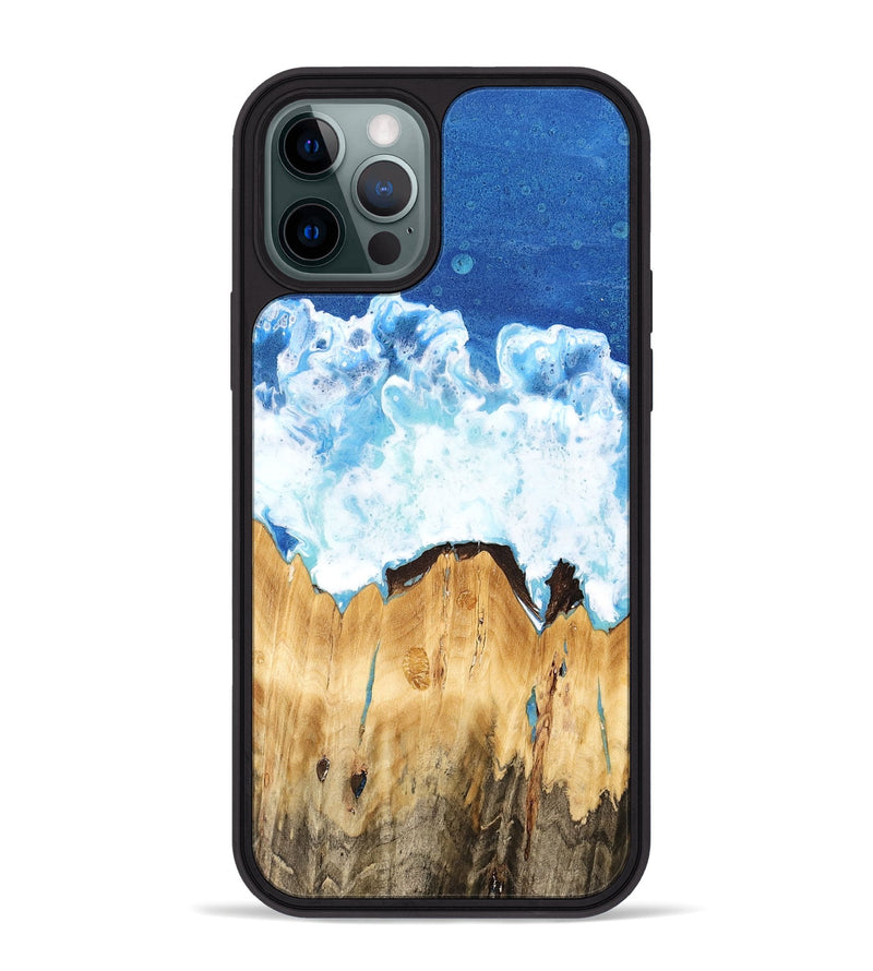 iPhone 12 Pro Max Wood Phone Case - Trena (Coastal, 741040)