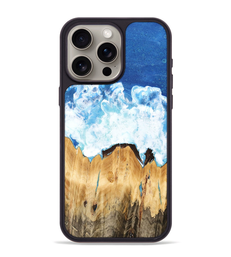 iPhone 15 Pro Max Wood Phone Case - Trena (Coastal, 741040)