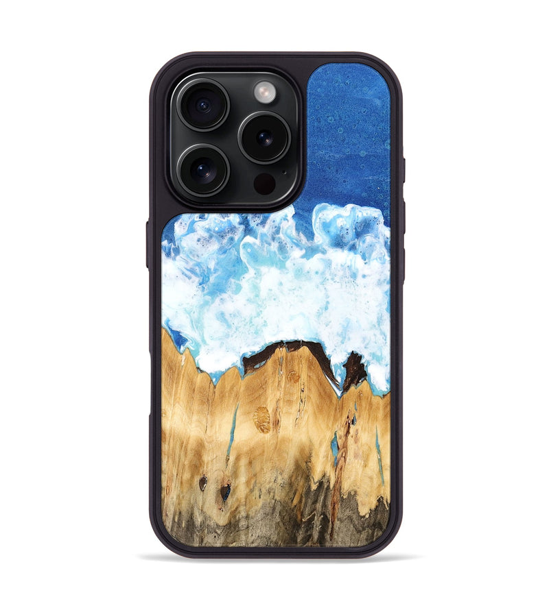 iPhone 16 Pro Wood Phone Case - Trena (Coastal, 741040)