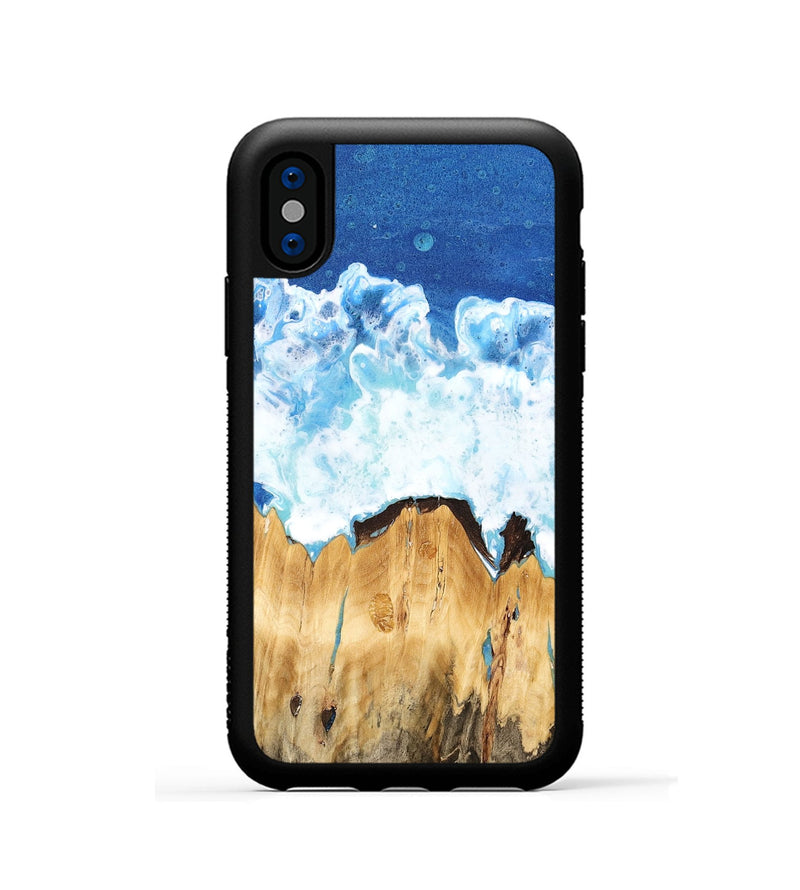 iPhone Xs Wood Phone Case - Trena (Coastal, 741040)