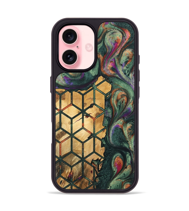 iPhone 16 Wood Phone Case - Darrol (Pattern, 741048)