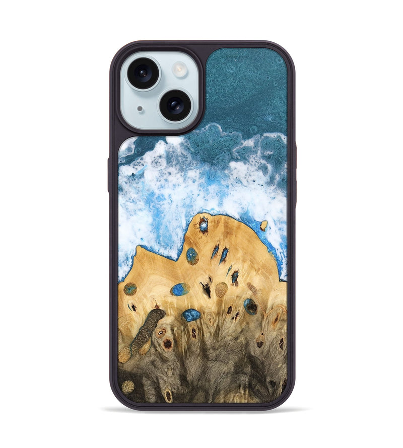 iPhone 15 Wood Phone Case - Tarra (Coastal, 741056)