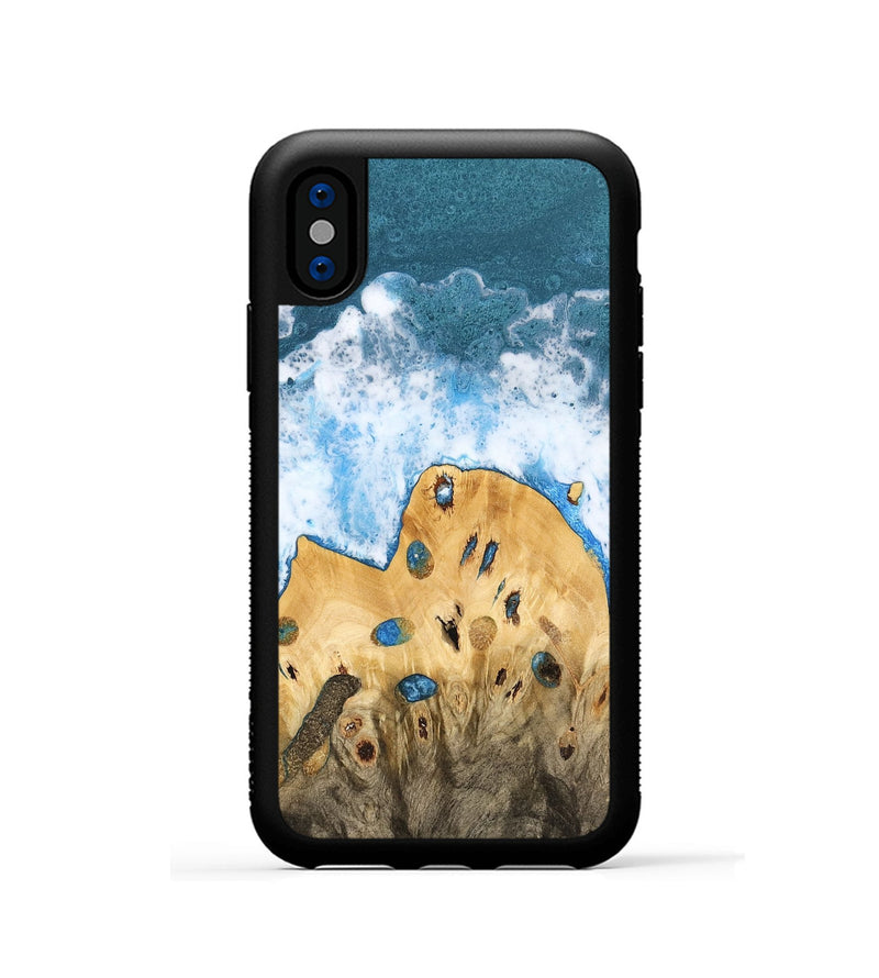 iPhone Xs Wood Phone Case - Tarra (Coastal, 741056)