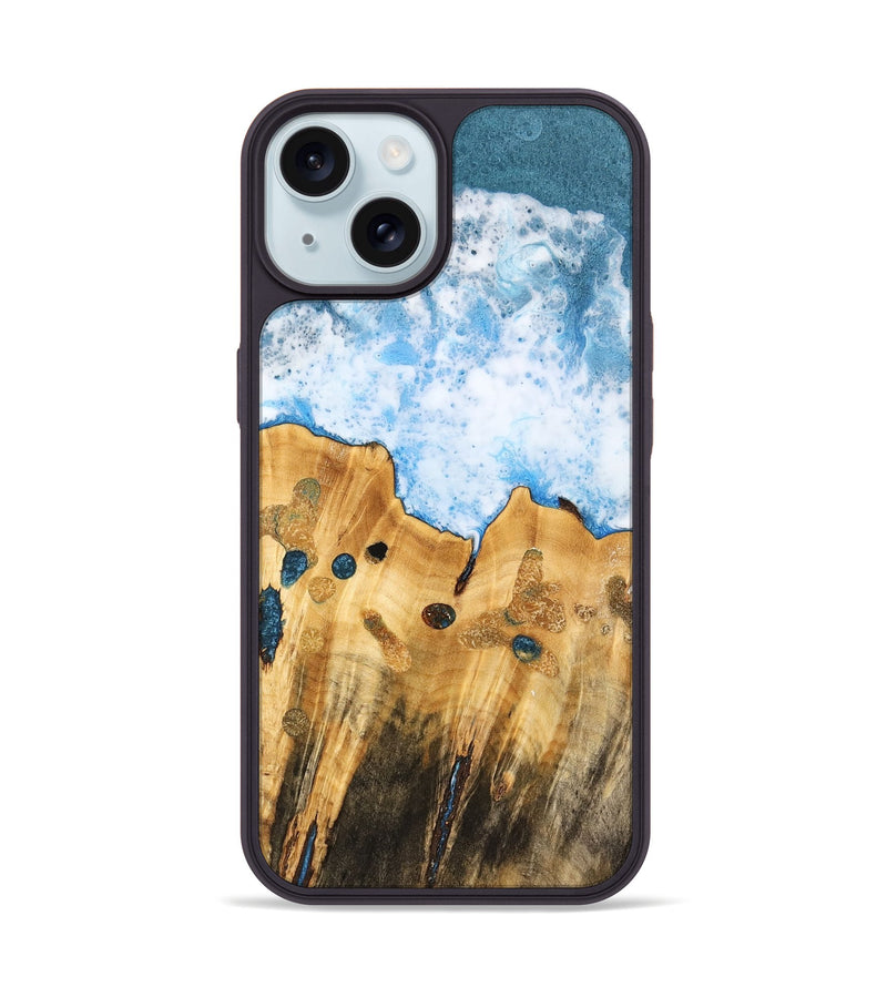 iPhone 15 Wood Phone Case - Fanya (Coastal, 741063)