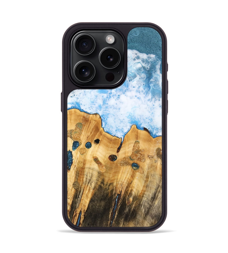 iPhone 15 Pro Wood Phone Case - Fanya (Coastal, 741063)