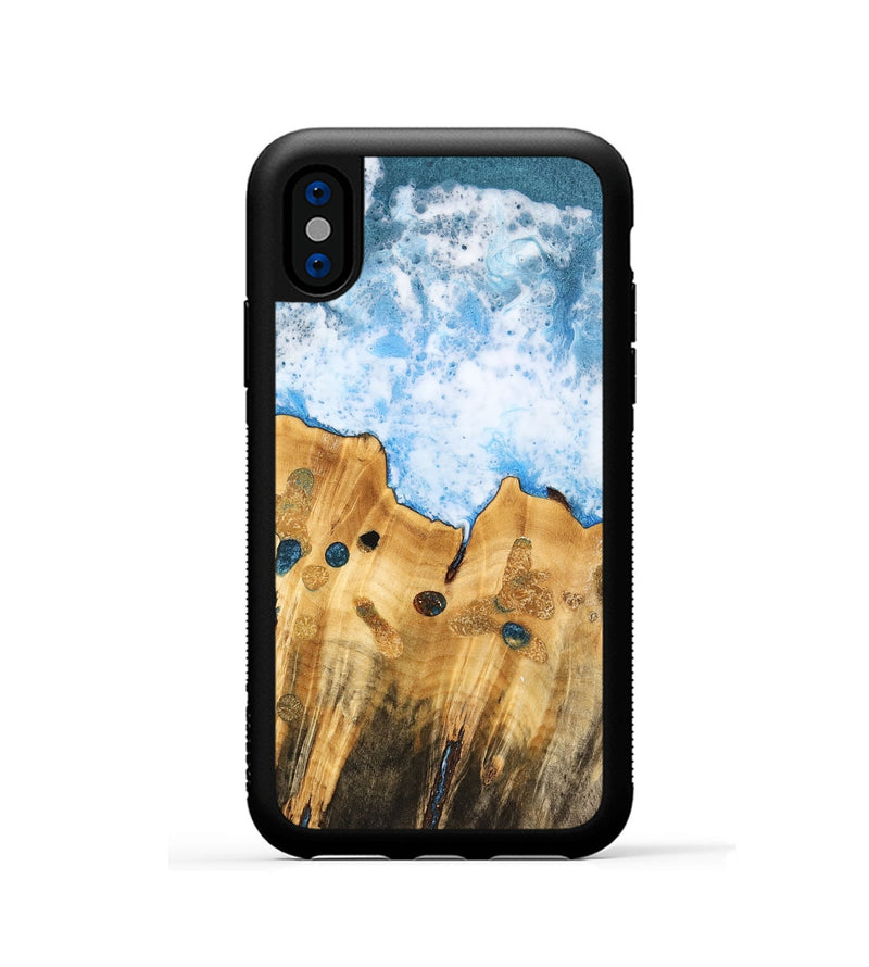 iPhone Xs Wood Phone Case - Fanya (Coastal, 741063)