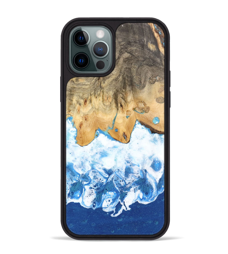 iPhone 12 Pro Max Wood Phone Case - Vidya (Coastal, 741068)