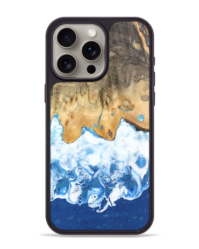 iPhone 15 Pro Max Wood Phone Case - Vidya (Coastal, 741068)