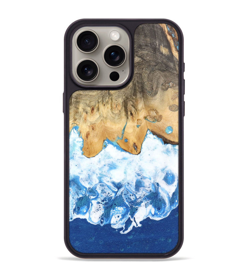 iPhone 15 Pro Max Wood Phone Case - Vidya (Coastal, 741068)