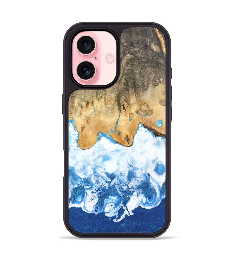 iPhone 16 Wood Phone Case - Vidya (Coastal, 741068)