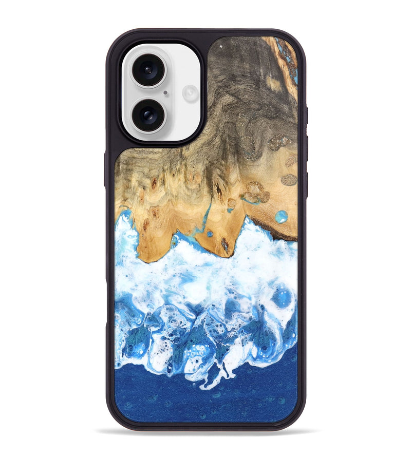 iPhone 16 Plus Wood Phone Case - Vidya (Coastal, 741068)