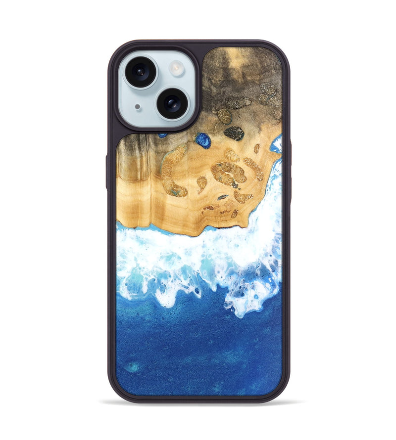 iPhone 15 Wood Phone Case - Donita (Coastal, 741071)