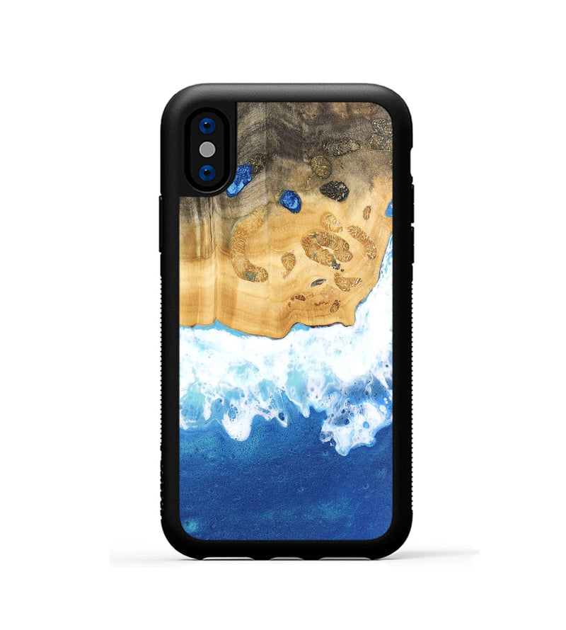 iPhone Xs Wood Phone Case - Donita (Coastal, 741071)