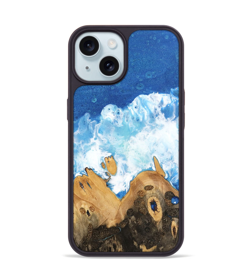 iPhone 15 Wood Phone Case - Krissie (Coastal, 741073)