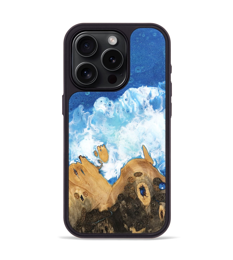 iPhone 15 Pro Wood Phone Case - Krissie (Coastal, 741073)