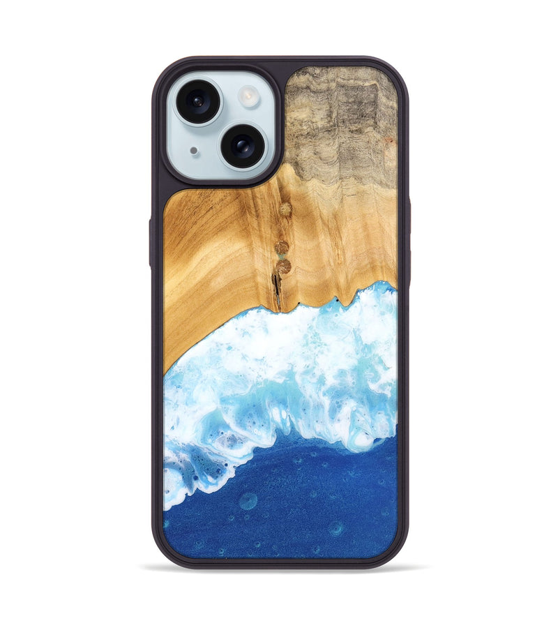 iPhone 15 Wood Phone Case - Vicky (Coastal, 741074)