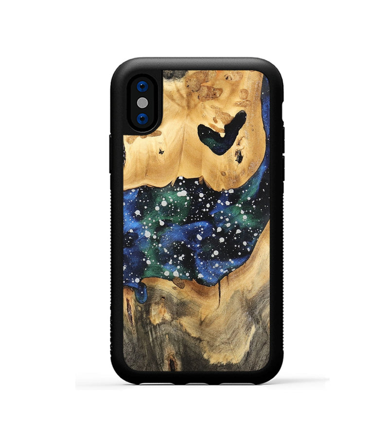 iPhone Xs Wood Phone Case - Guylain (Cosmos, 741097)