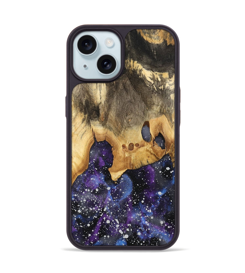 iPhone 15 Wood Phone Case - Darien (Cosmos, 741098)