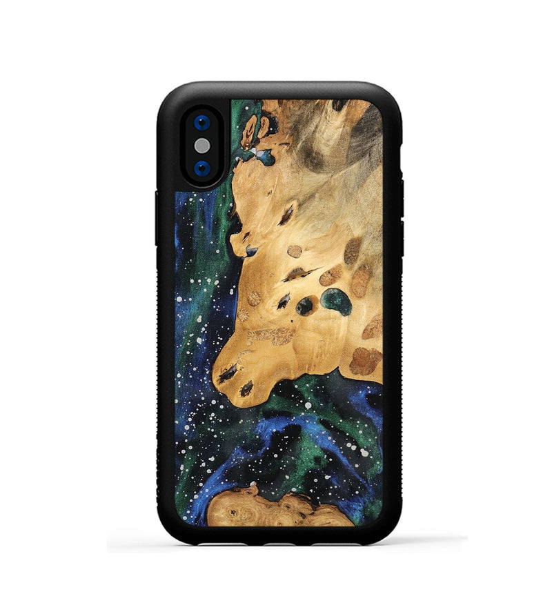 iPhone Xs Wood Phone Case - Pinkney (Cosmos, 741100)