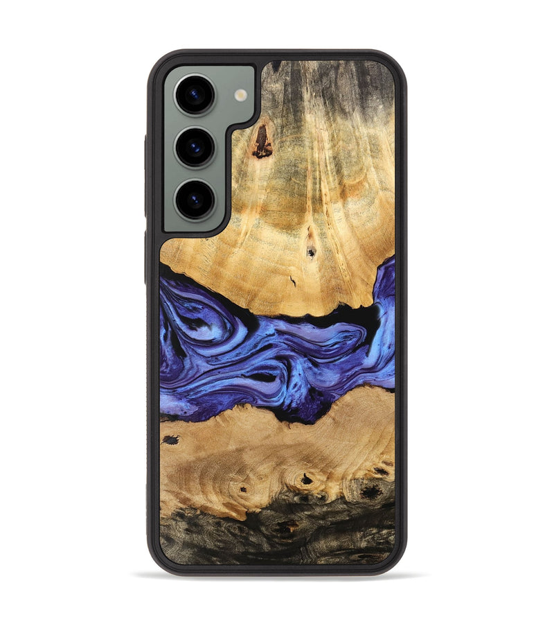 Galaxy S23 Plus Wood Phone Case - Elsa (Purple, 741108)