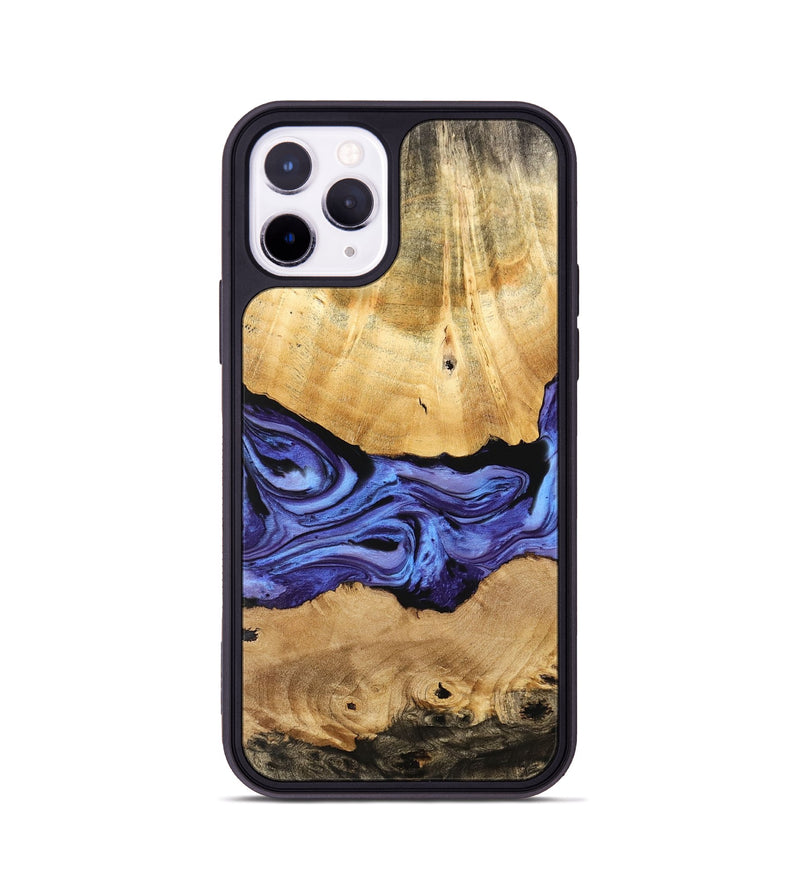 iPhone 11 Pro Wood Phone Case - Elsa (Purple, 741108)