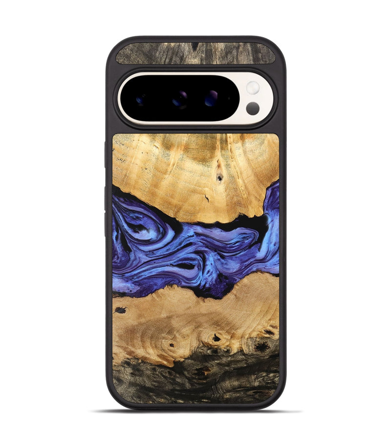 Pixel 9 Pro Wood Phone Case - Elsa (Purple, 741108)