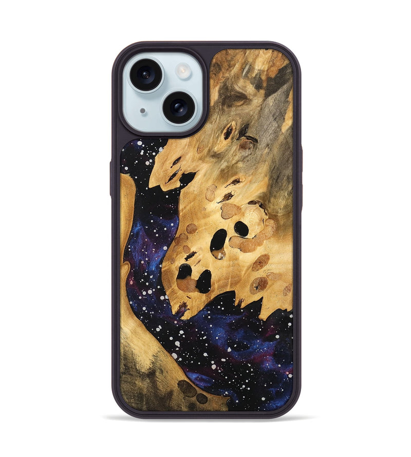 iPhone 15 Wood Phone Case - Abril (Cosmos, 741122)