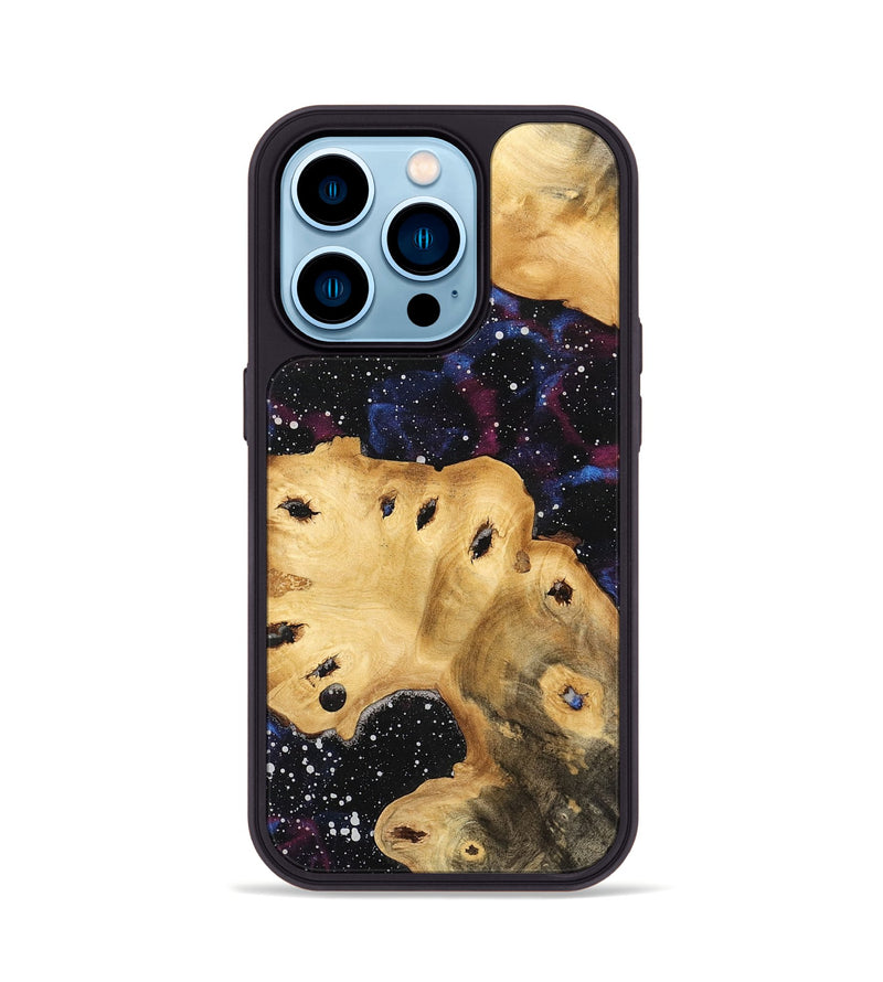 iPhone 14 Pro Wood Phone Case - Rahel (Cosmos, 741123)