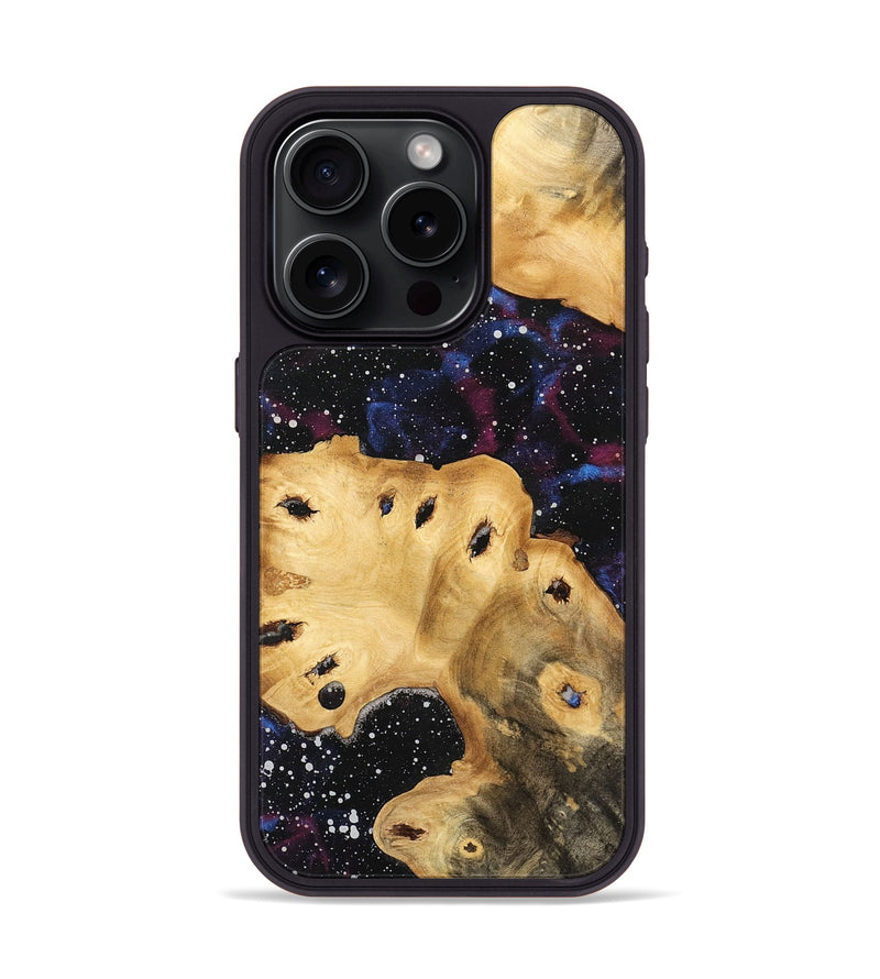 iPhone 15 Pro Wood Phone Case - Rahel (Cosmos, 741123)