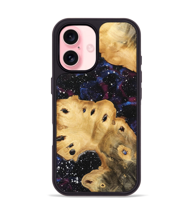 iPhone 16 Wood Phone Case - Rahel (Cosmos, 741123)