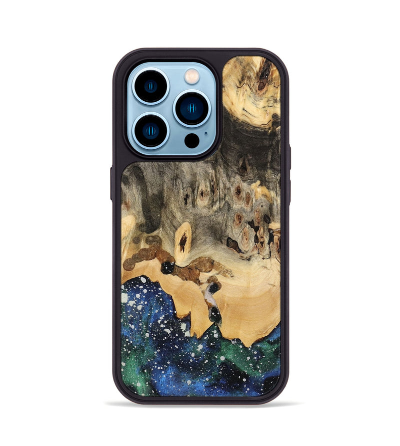 iPhone 14 Pro Wood Phone Case - Arina (Cosmos, 741132)