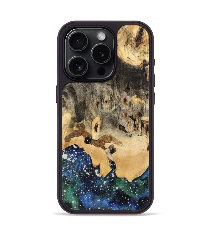 iPhone 15 Pro Wood Phone Case - Arina (Cosmos, 741132)