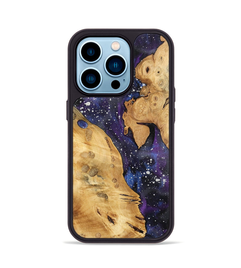 iPhone 14 Pro Wood Phone Case - Jeanie (Cosmos, 741135)